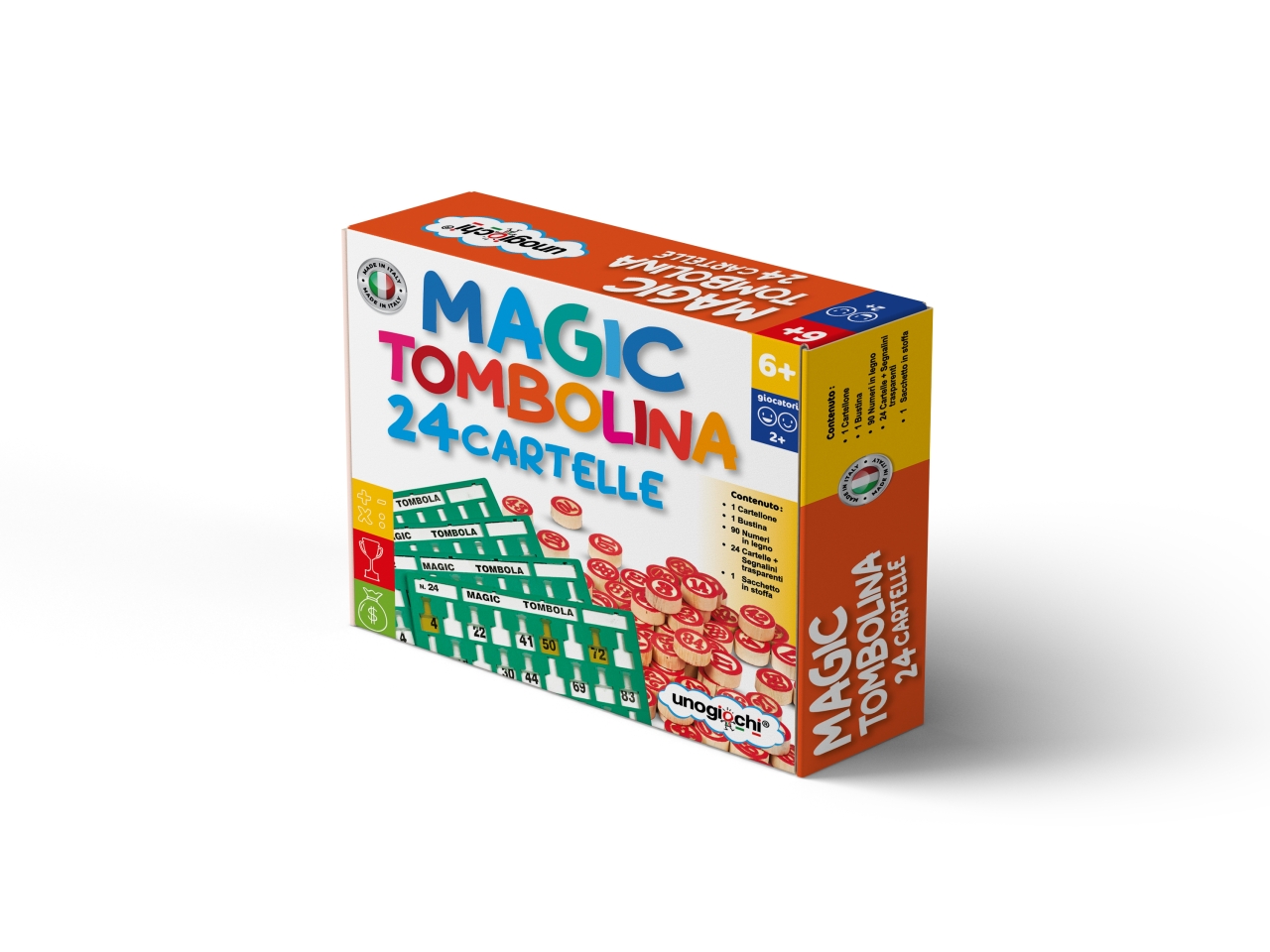 MAGIC TOMBOLINA 24 CARTELLE IN PLASTICA 400