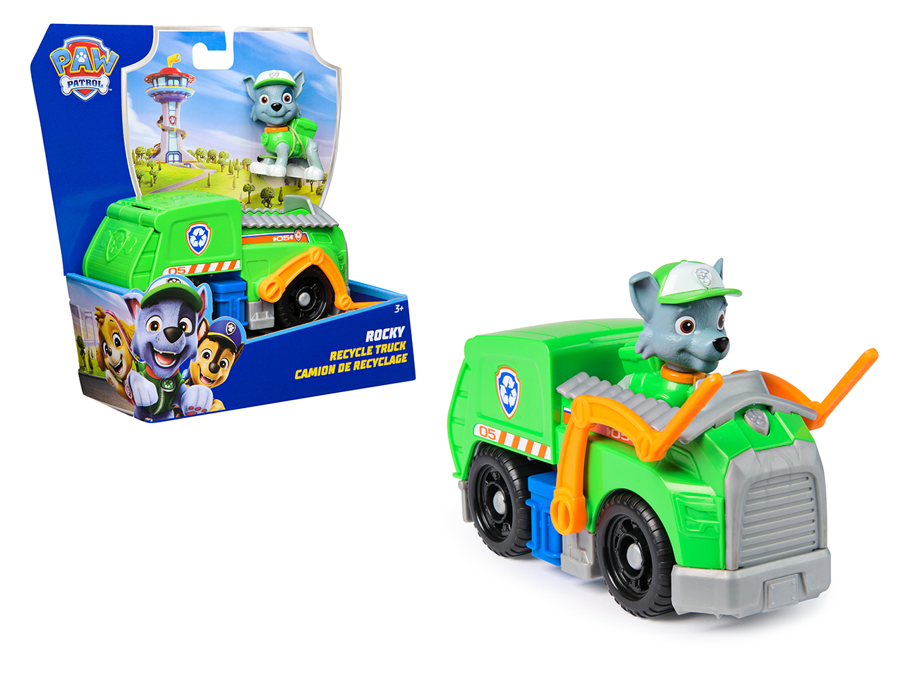 PAW PATROL VEICOLO BASE ROCKY 6071213 PAW PATROL VEICOLO BASE ROCKY 6071213
