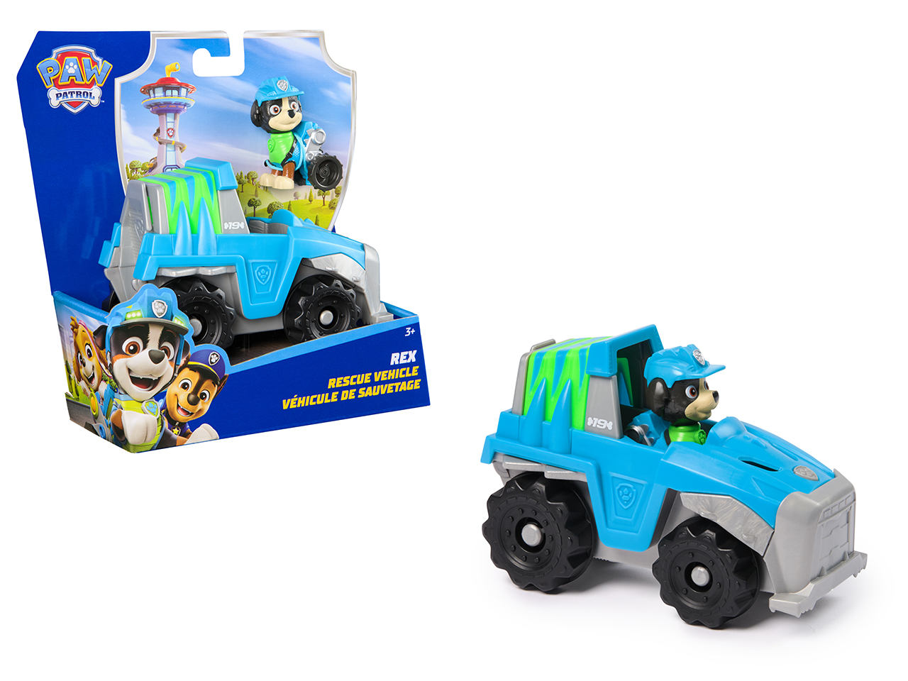 PAW PATROL VEICOLO BASE REX 6071216 PAW PATROL VEICOLO BASE REX 6071216