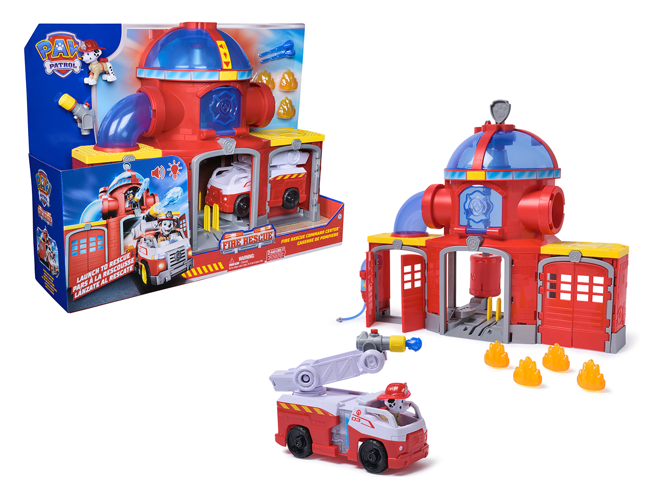 PAW PATROL FIRERESCUE STAZ. POMP. MARSHALL6073760$ PAW PATROL FIRERESCUE STAZ. POMP. MARSHALL6073760$
