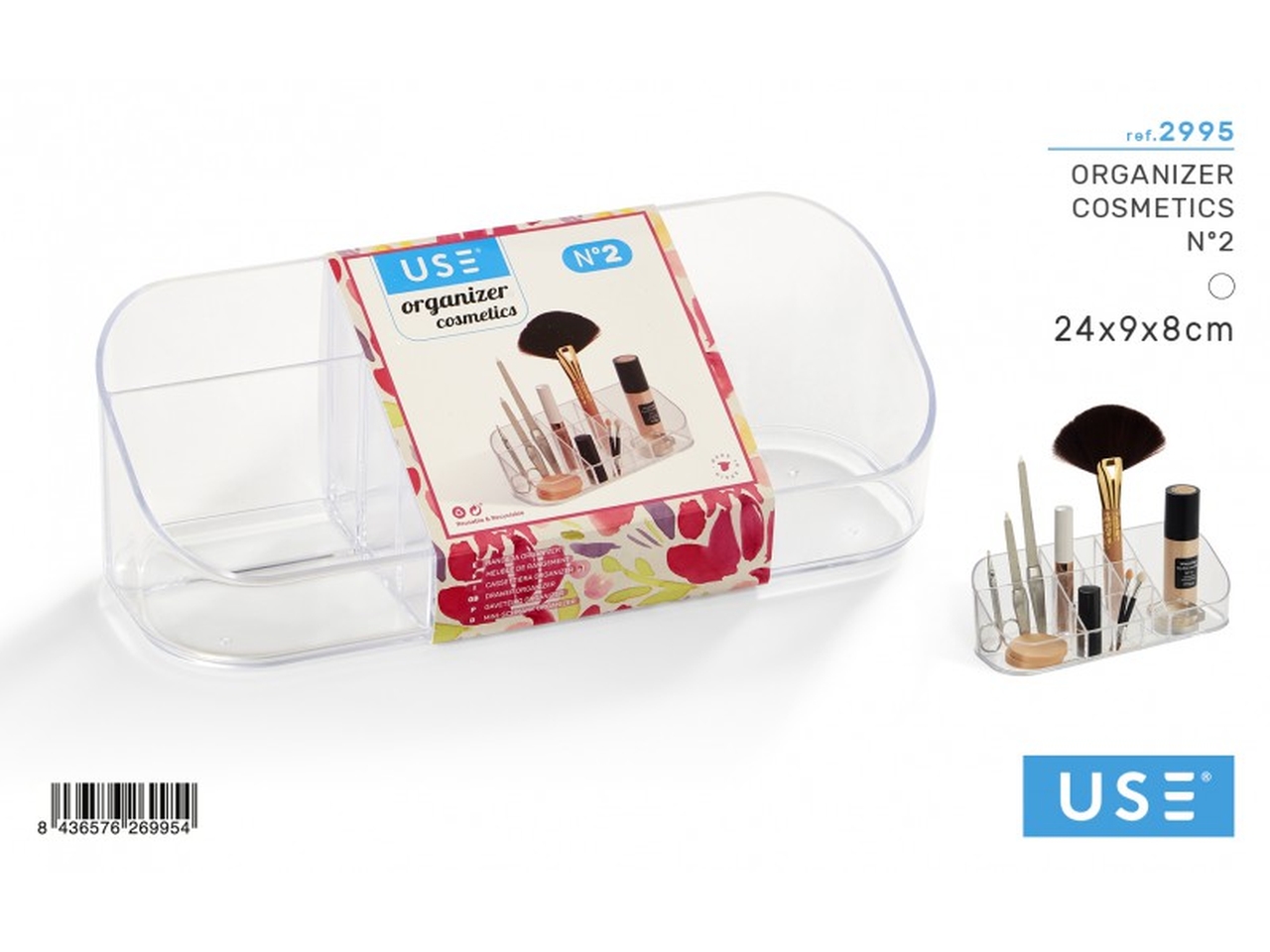 ORGANIZER COSMETICS MEDIO N.2 8×22,5cm 2995 ORGANIZER COSMETICS MEDIO N.2 8×22,5cm 2995