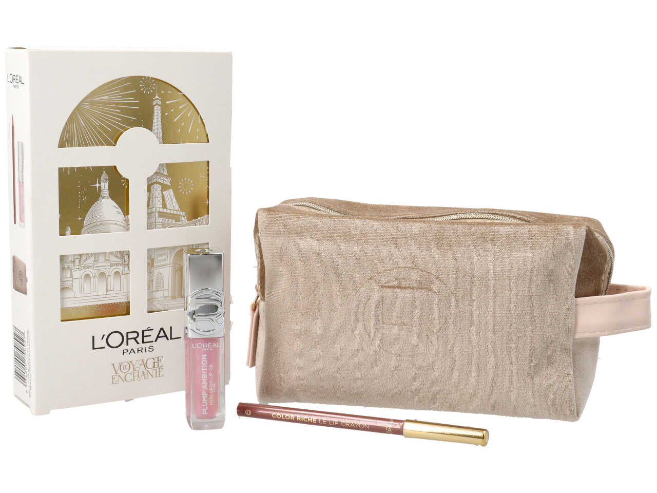 L’OREAL POCHETTE C/ GLOSS+MATITA LABBRA ZIT46074