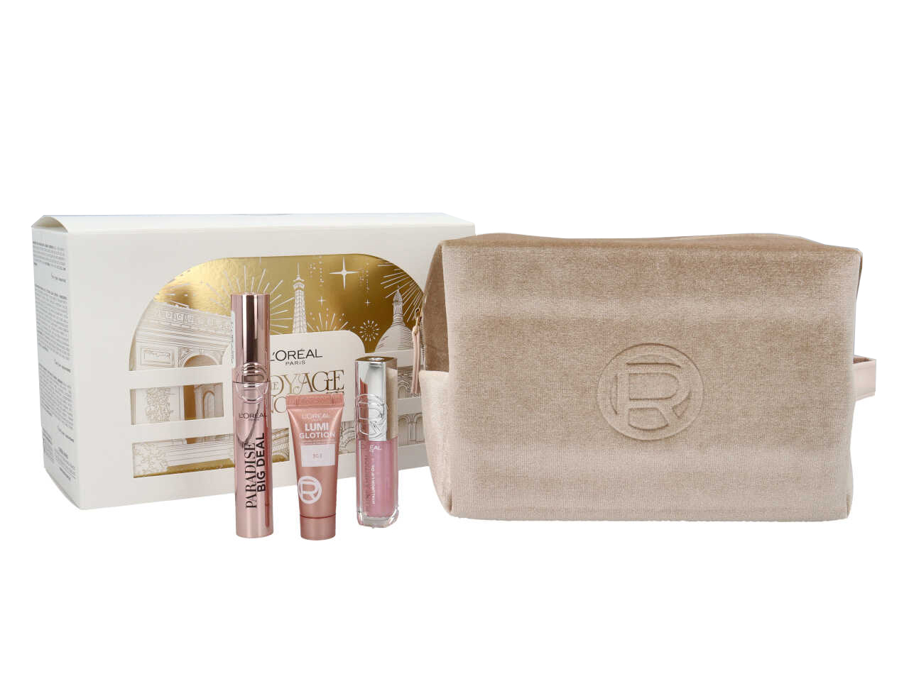 L’OREAL BEAUTY C/MASCARA+ILLUM.+LIP OIL ZIT46080