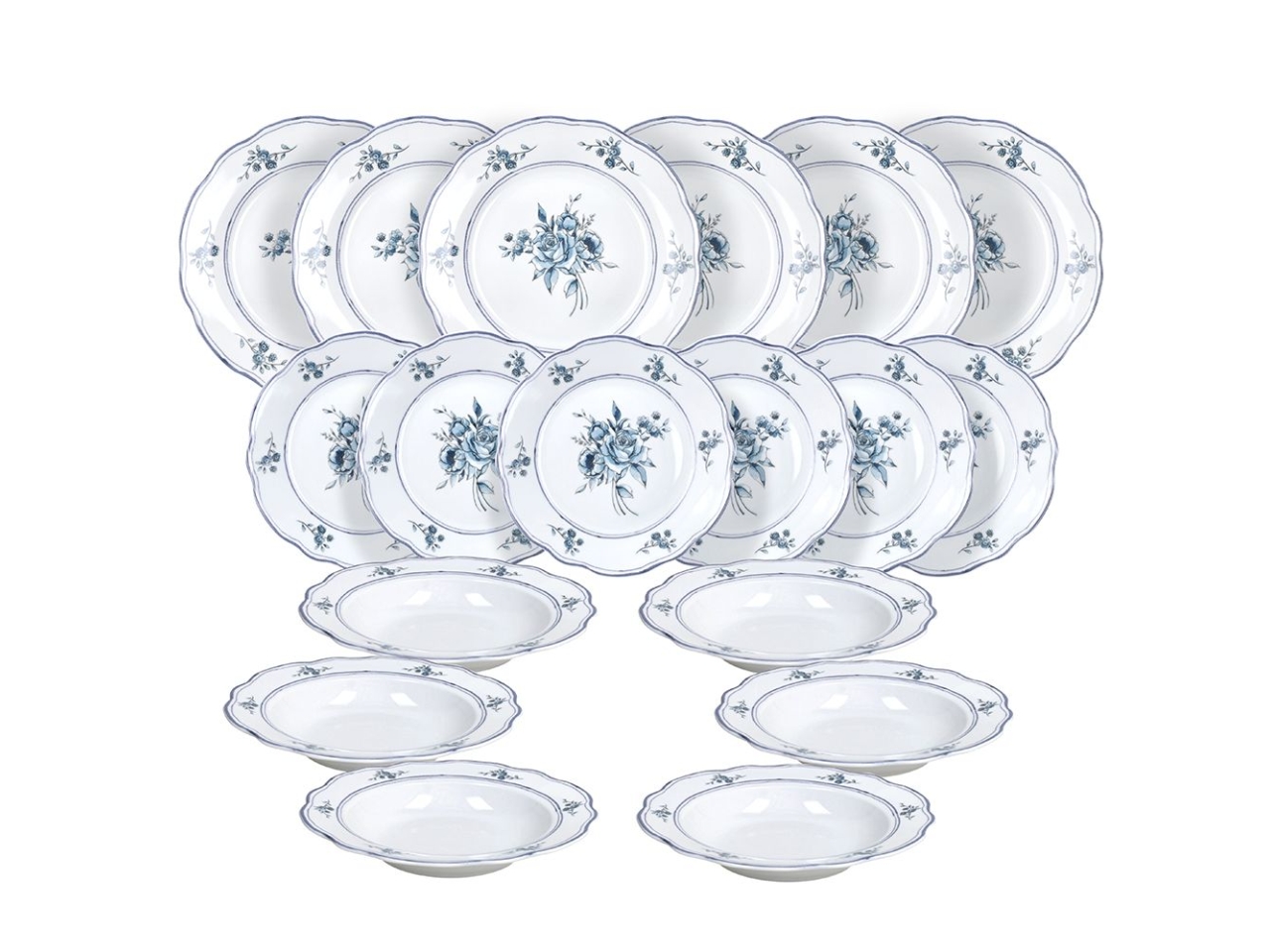 SERVIZIO TAVOLA 18 PZ HERITAGE FLORALS CV070186184