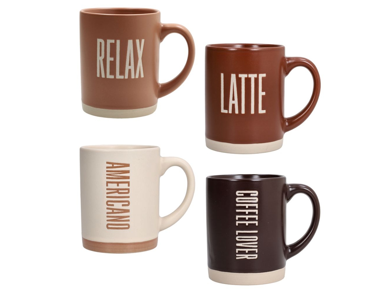 MUG CINDY BARISTA 450ML CONF.4 TAZZA CY68516M299