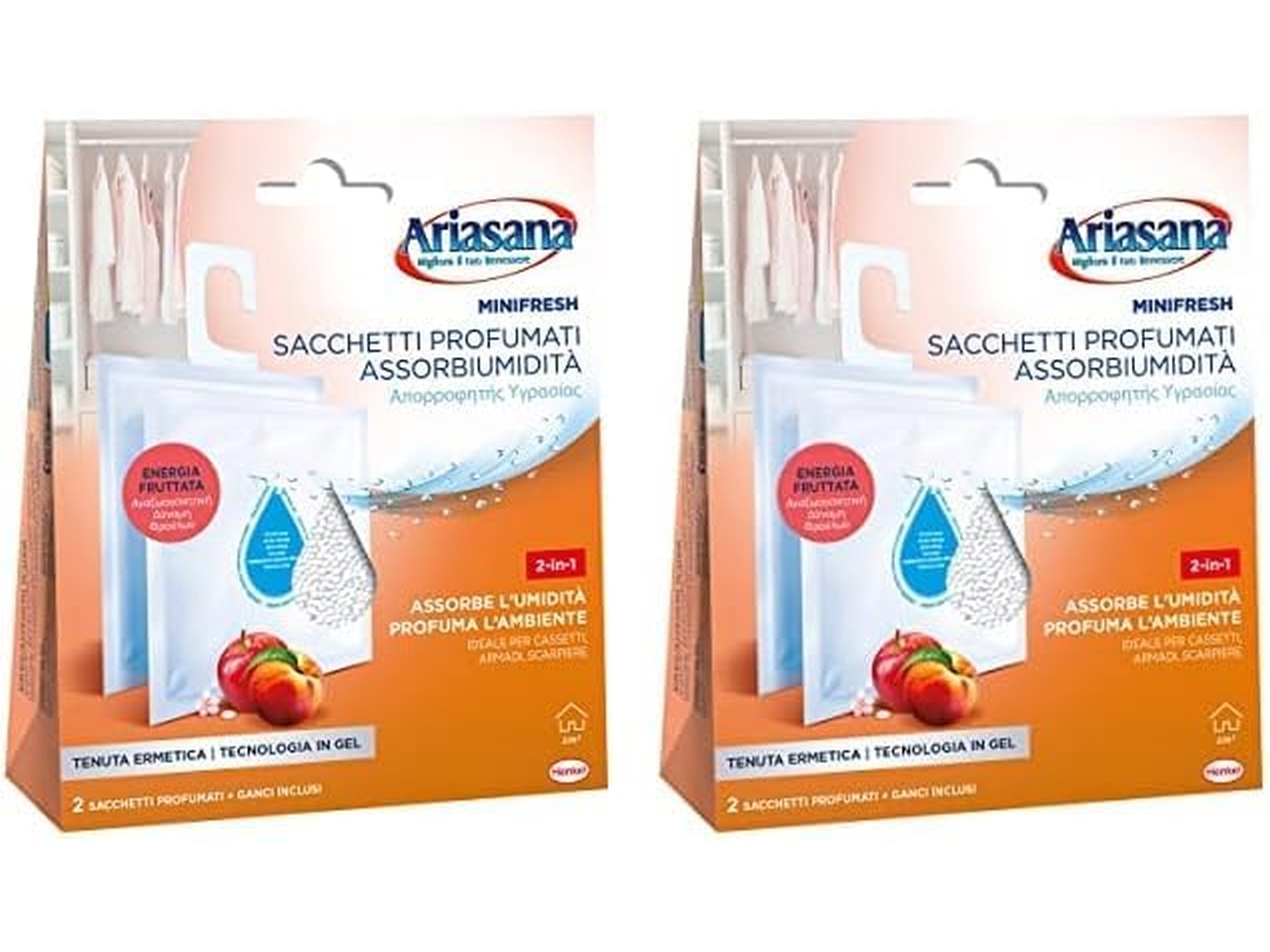 ARIASANA MINIFRESH ENERG FRUTTA CONF 2 PZ 2093419 ARIASANA MINIFRESH ENERG FRUTTA CONF 2 PZ 2093419