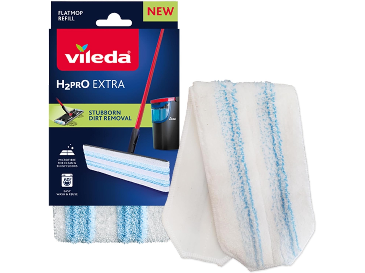 VILEDA H2PRO FLAT MOP RICAMBIO 175786