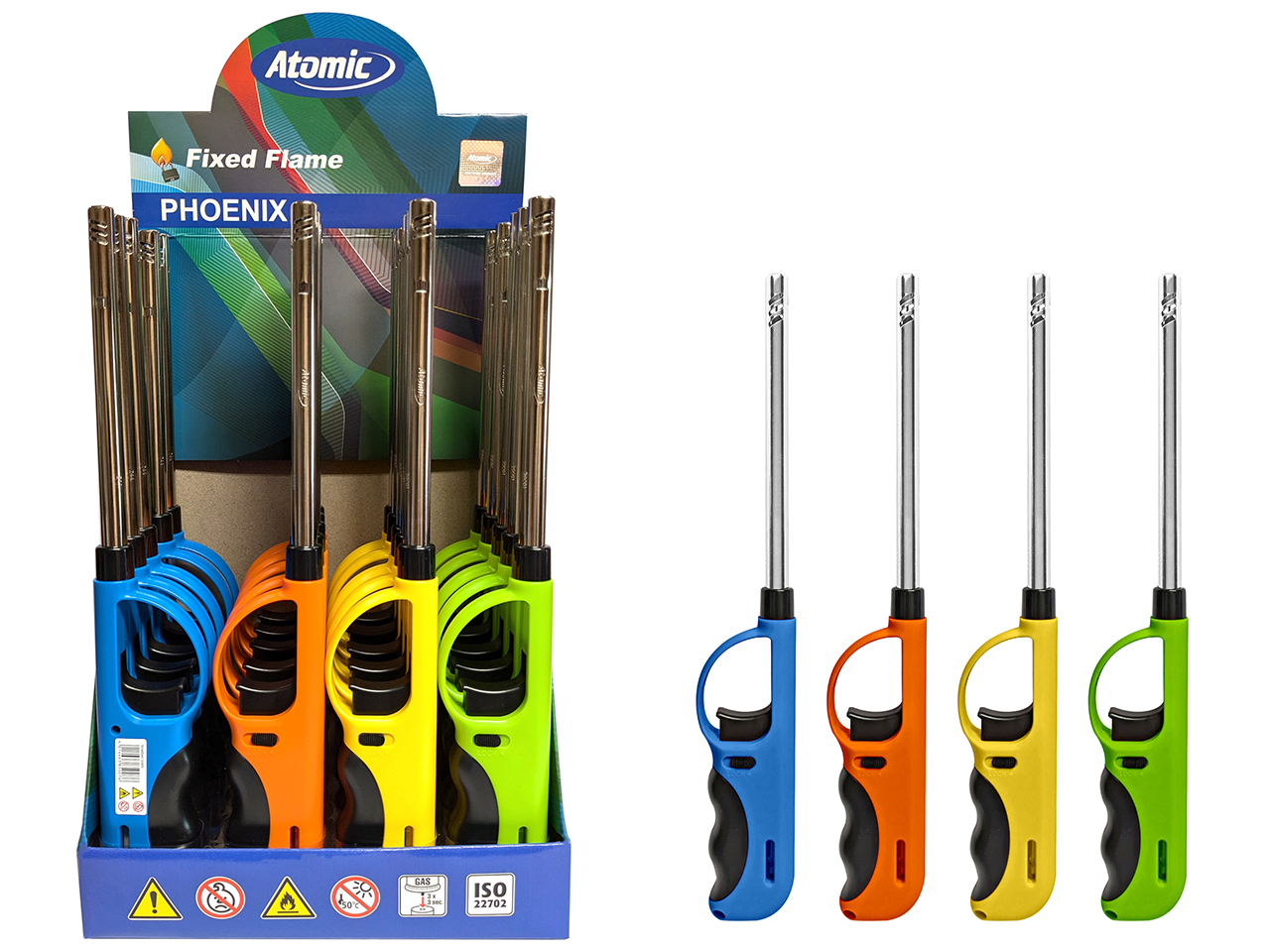 ACCENDIGAS ATOMIC BBQ 28CM RIC. ASS. 4012110