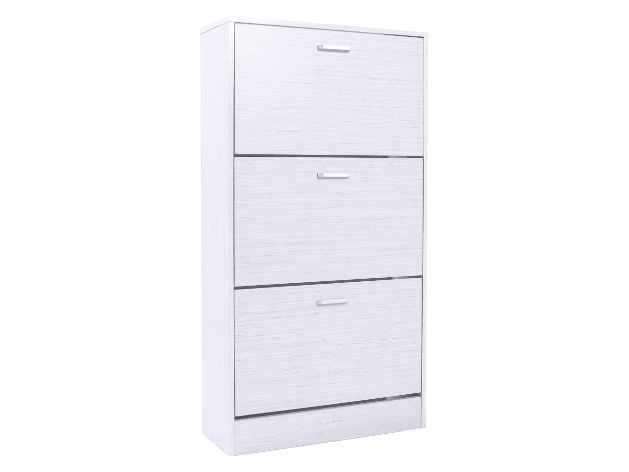 SCARPIERA 3 ANTE IN MELAMINA BIANCO LEGNO 0050420