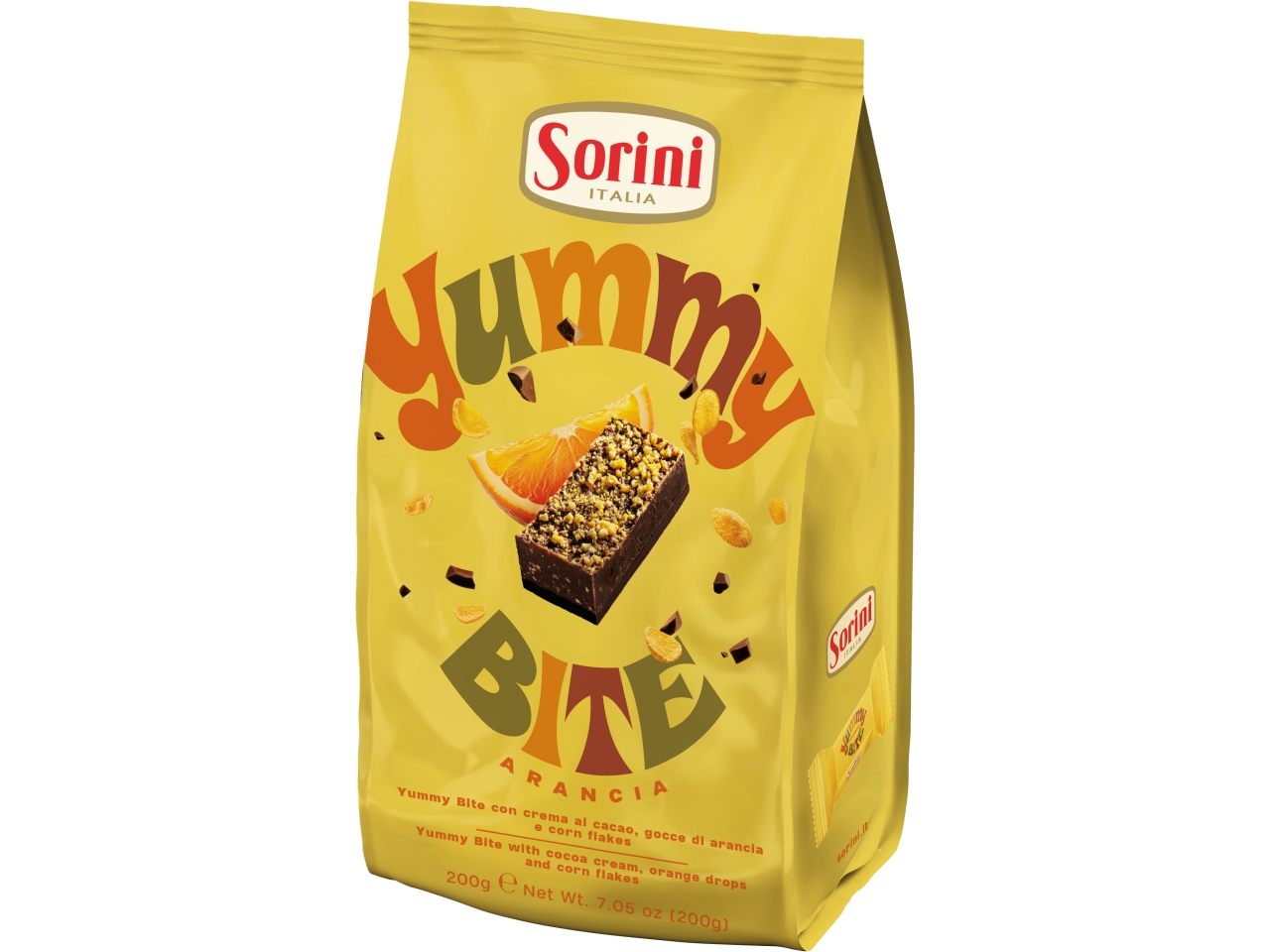 SORINI YUMMY BITE SNACK ARANCIA 200GR SOR280090