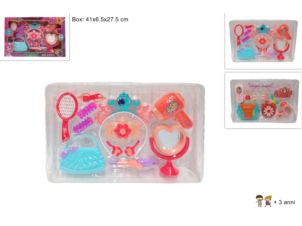 KIT ACCESSORI BELLEZZA ASS DTO23004991