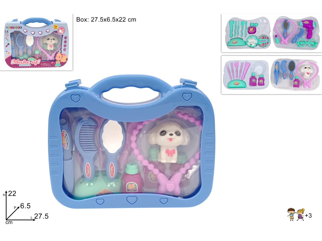 VALIGETTA CON ACCESSORI MAKE UP ASS DTO24001261