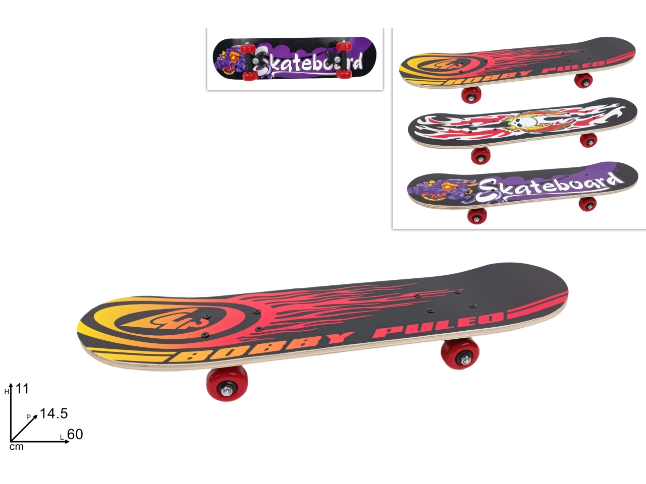 SKATEBOARD 60CM DTO12000101