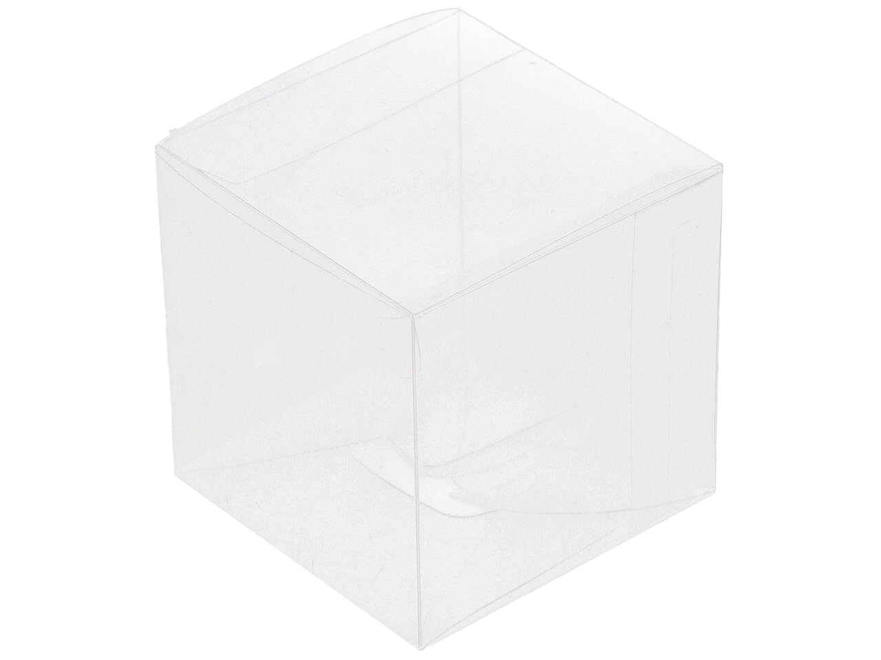 SCATOLA TRASPARENTE 4X4X4CM 115627C
