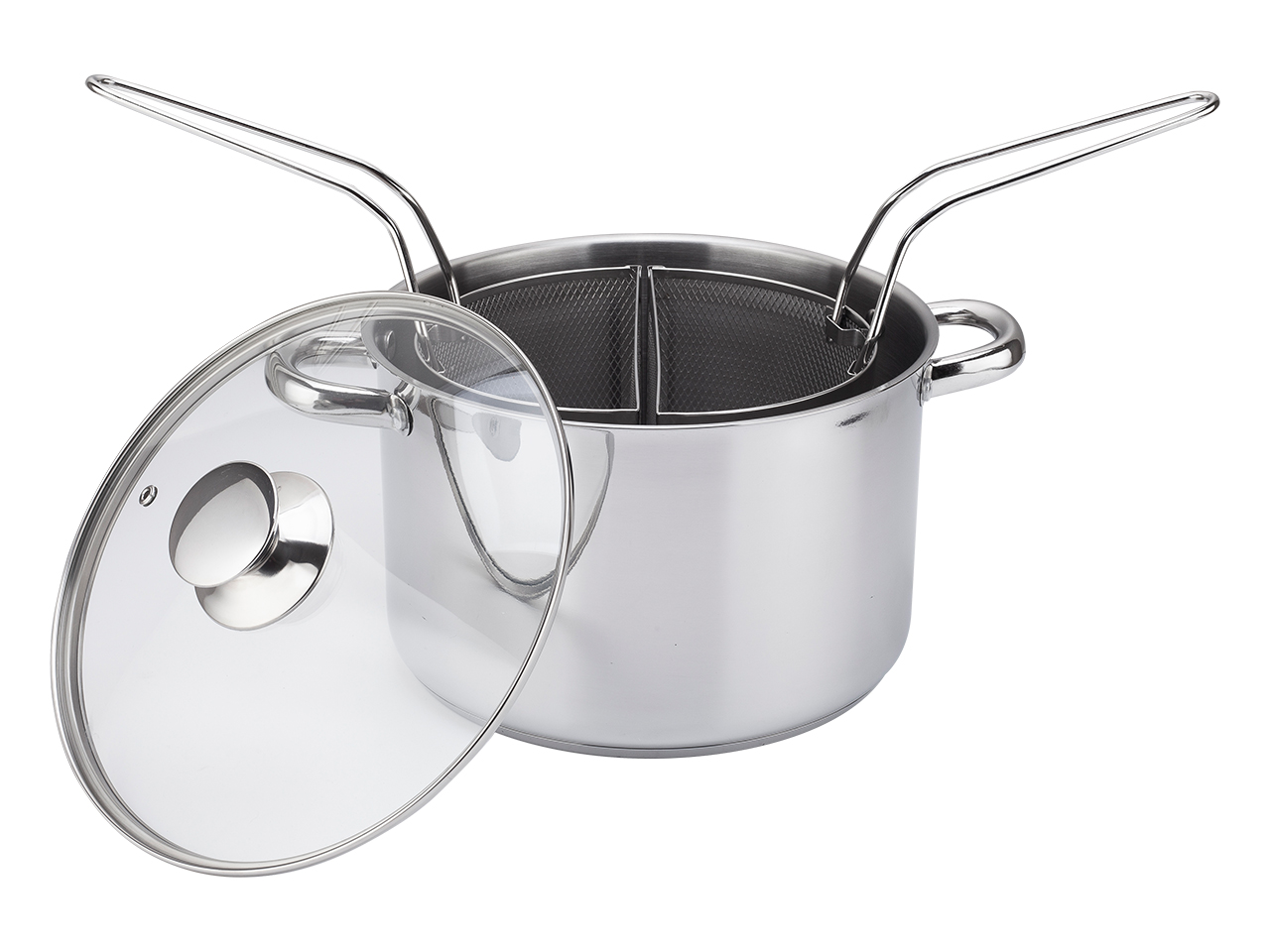 DUNA BOLLIPASTA CON 2 CESTELLI 24cm 25614