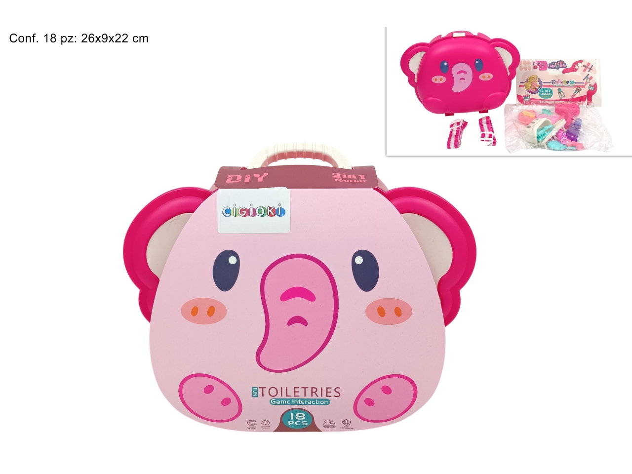 VALIGETTA BEAUTY 2 IN 1 18PZ DTO24001651