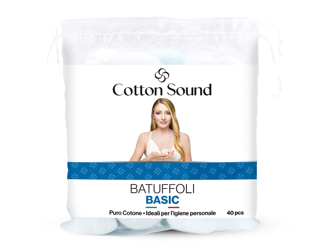 BUSTA DA 40 BATUFFOLI BIANCHI AS.BAT.24 BUSTA DA 40 BATUFFOLI BIANCHI AS.BAT.24