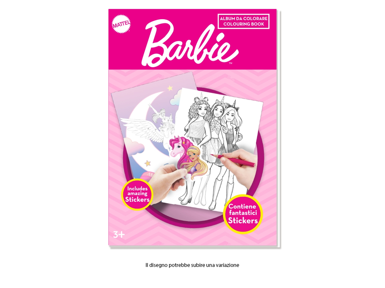 BARBIE COLOURING BOOK BR1275 BARBIE COLOURING BOOK BR1275