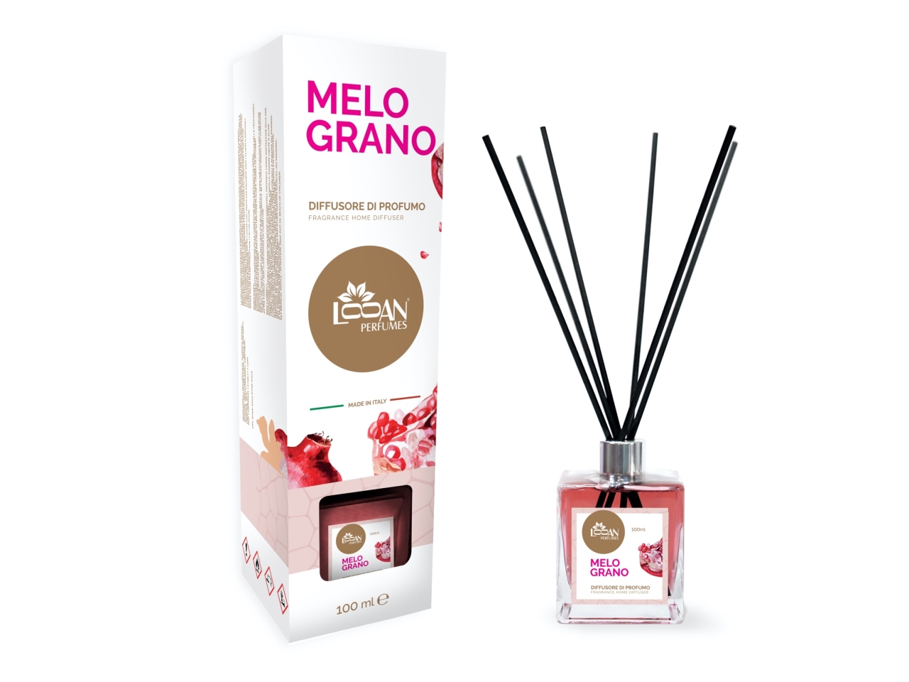 DIFFUSORE HOME FRAGRANCE 100ML MELOGRANO NEW 1576