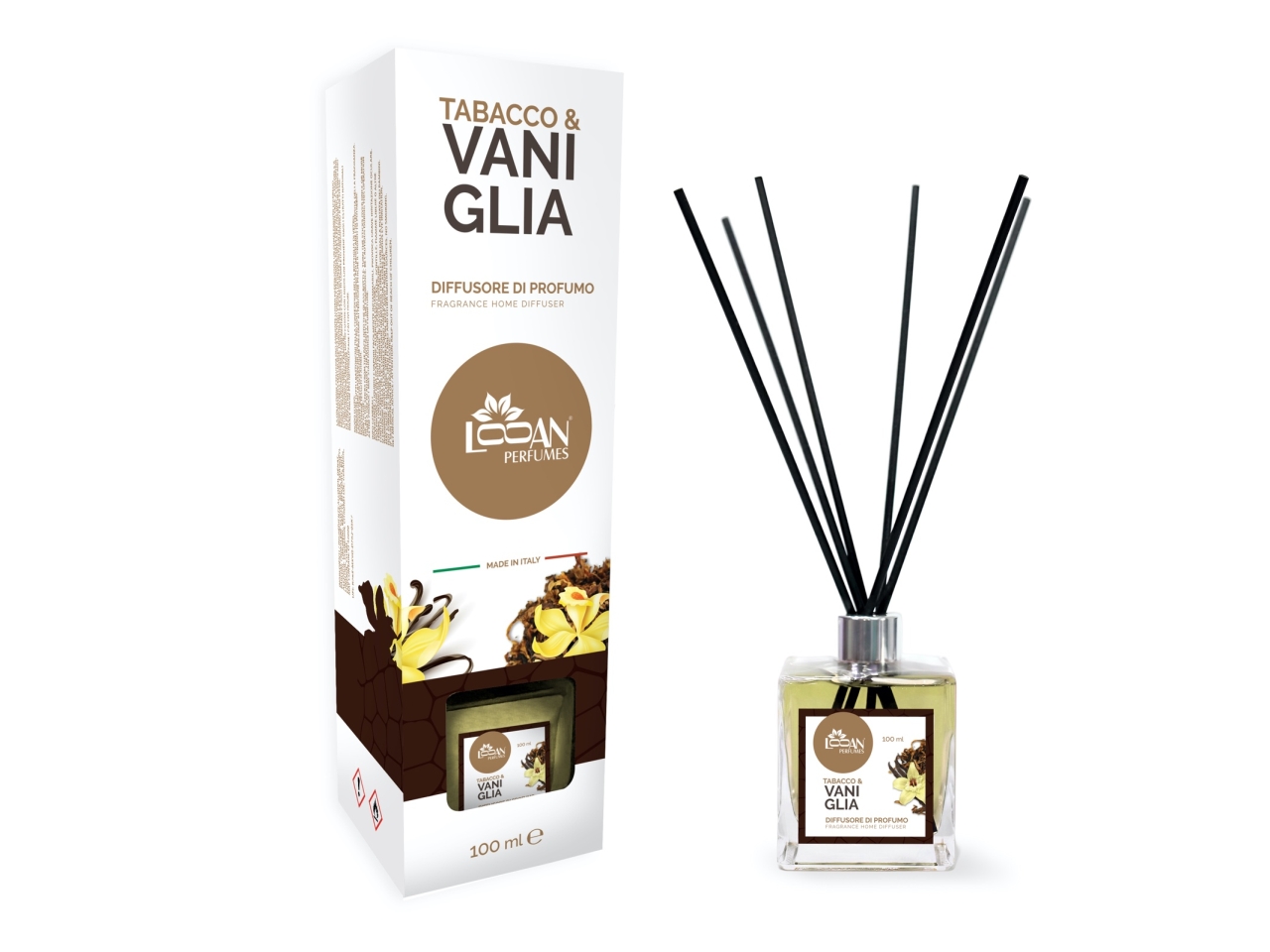 DIFFUSORE HOME FRAGRANCE 100ML TABAC/VAN. NEW 1577 DIFFUSORE HOME FRAGRANCE 100ML TABAC/VAN. NEW 1577