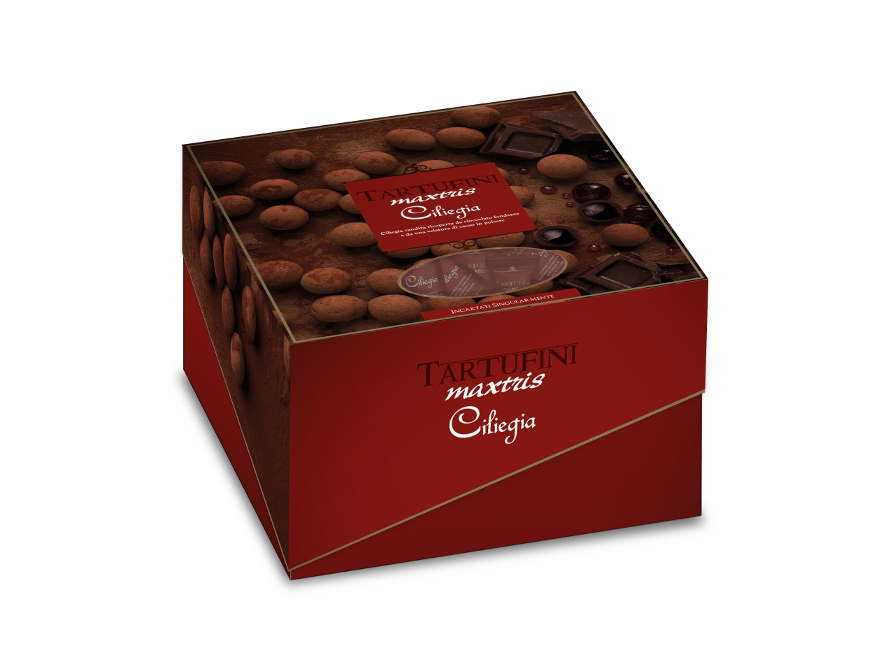 MAXTRIS TARTUFINI CILIEGIA FOND.500GR ITARCILF500 MAXTRIS TARTUFINI CILIEGIA FOND.500GR ITARCILF500