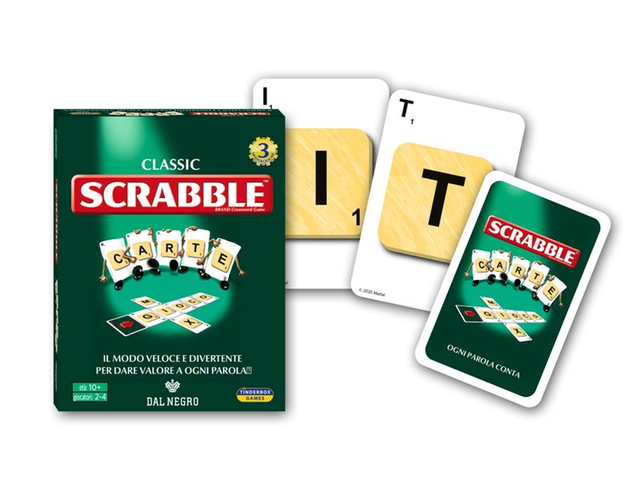 SCARABBLE GIOCO CARTE DA VIAGGIO 057139