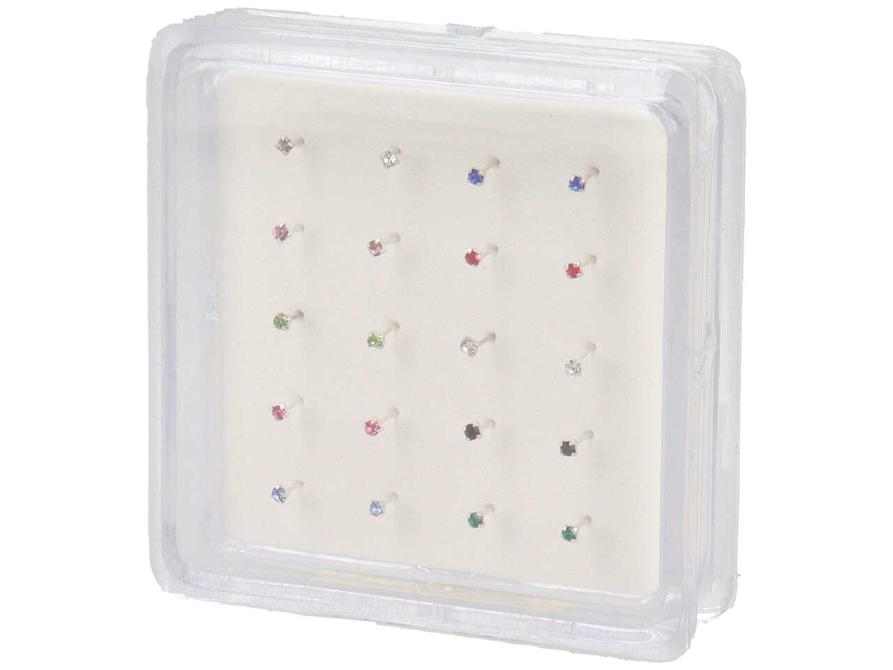 ORECCHINO DA NASO 4PUNTE 1,2MM COLOR.20PZ OR14552C ORECCHINO DA NASO 4PUNTE 1,2MM COLOR.20PZ OR14552C