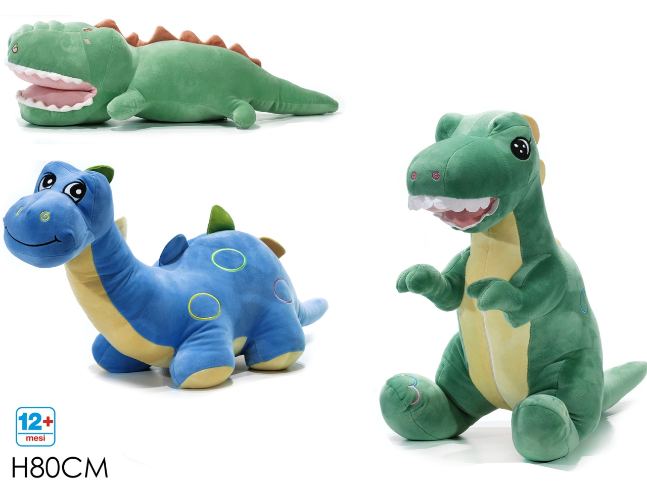 DINOSAURO 80CM 3ASS 748052