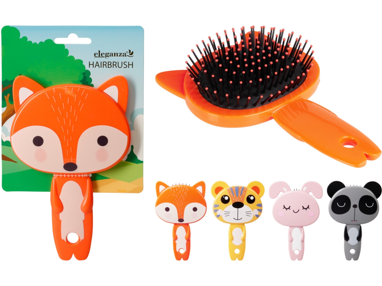 SPAZZOLA CAPELLI ANIMALE 17CM ASS. CP8502100 SPAZZOLA CAPELLI ANIMALE 17CM ASS. CP8502100