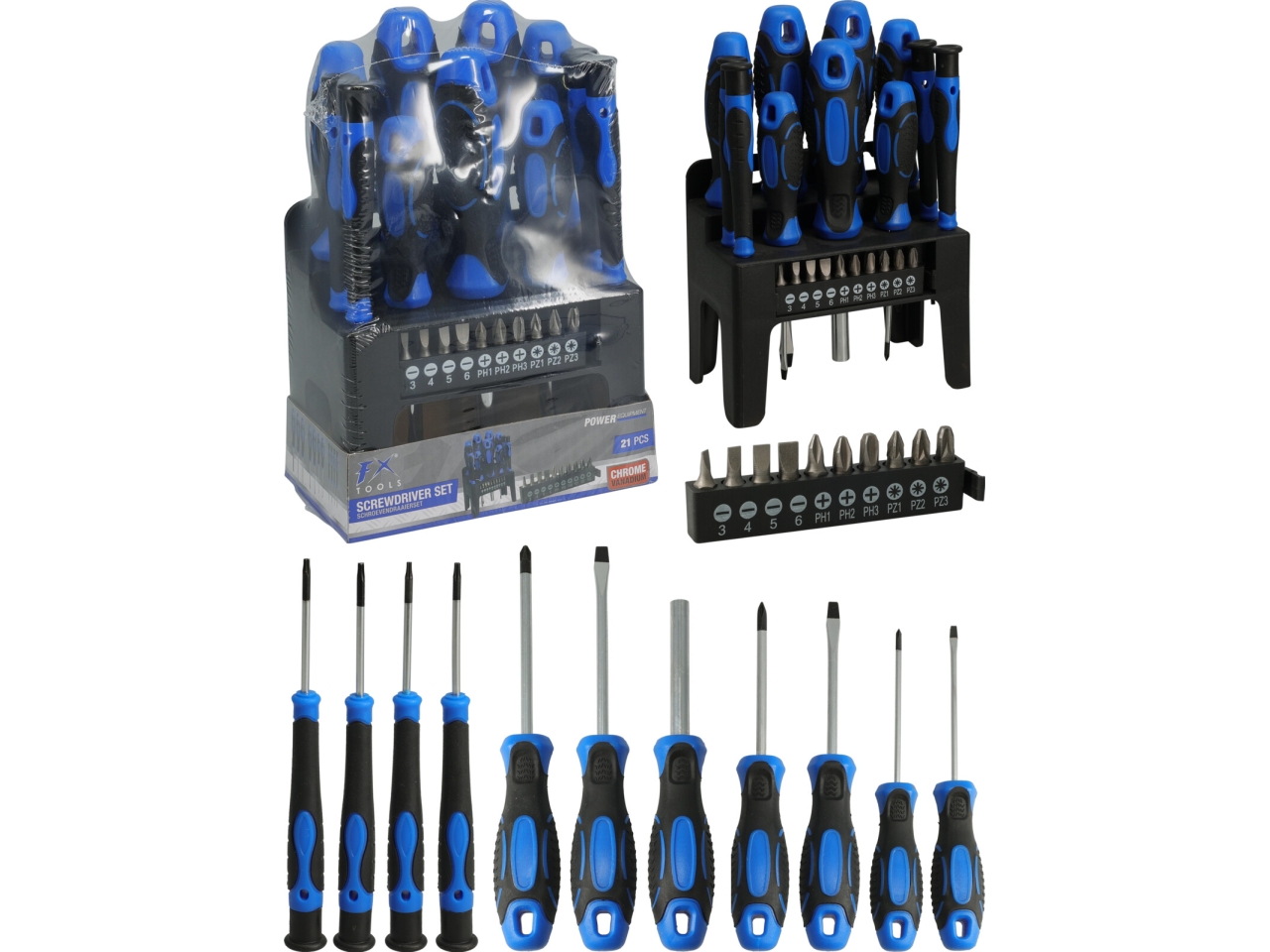 CACCIAVITI SET 21PZ ASSORTITI R03000340