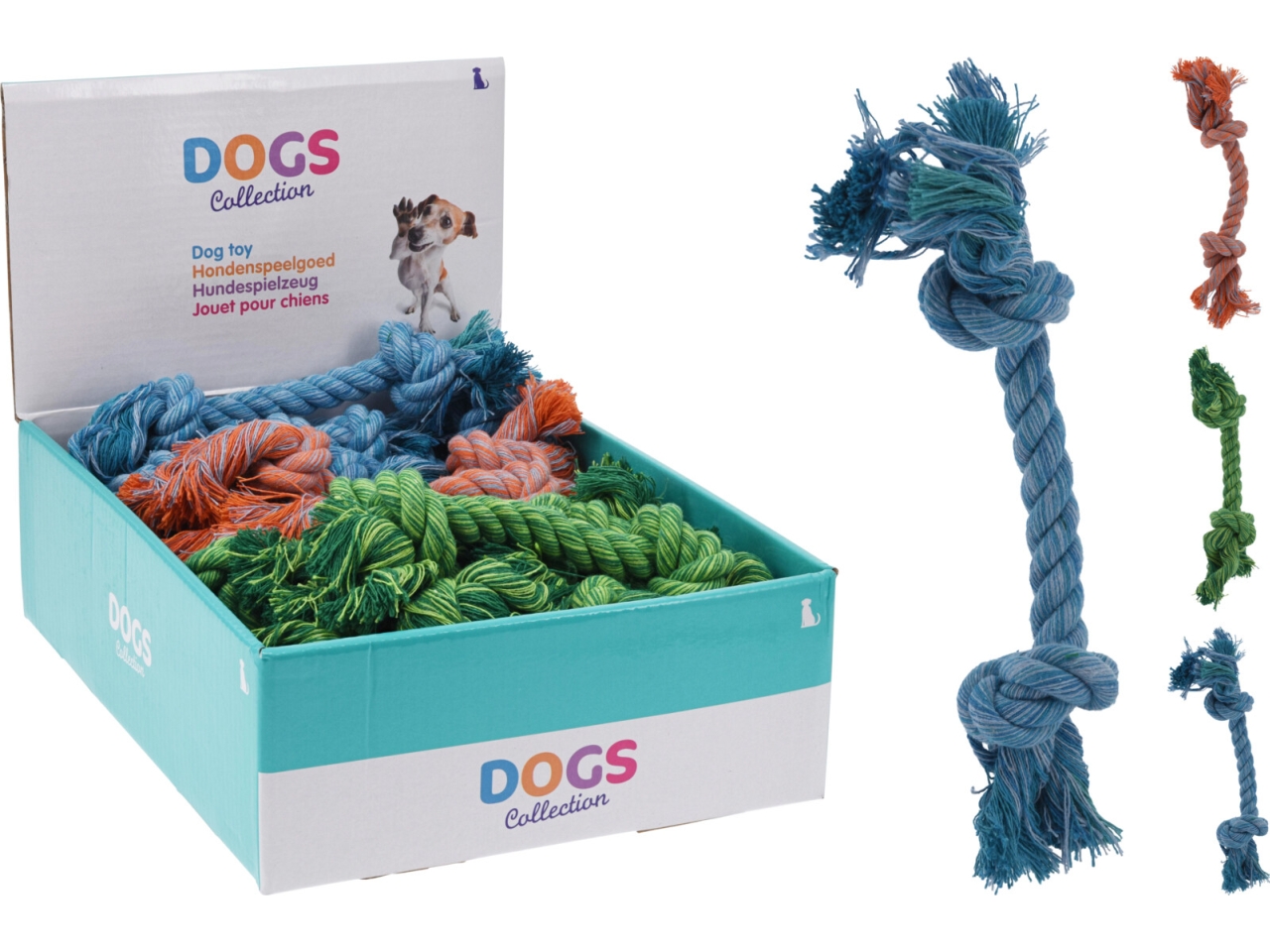 GIOCO CANE CORDA 16CM ASS. 491015110 GIOCO CANE CORDA 16CM ASS. 491015110