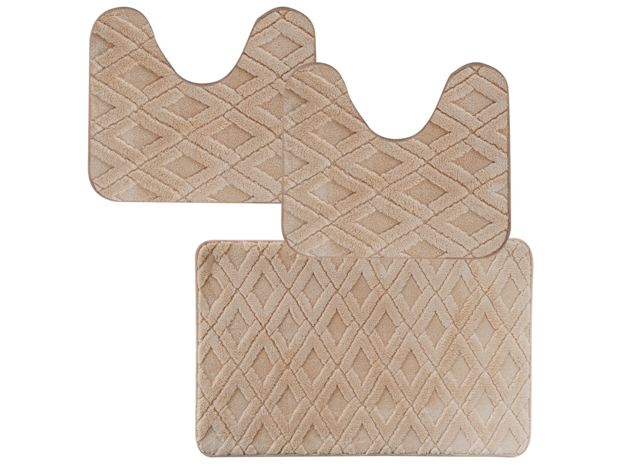 JIMMY PARURE TAPPETI 3PZ BEIGE 030X20702003 JIMMY PARURE TAPPETI 3PZ BEIGE 030X20702003