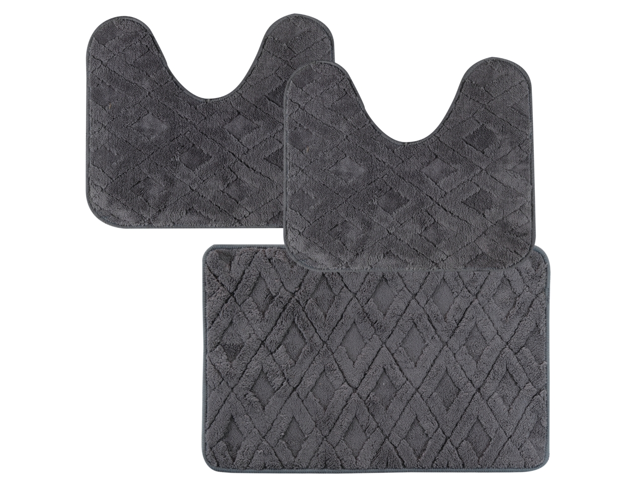 JIMMY PARURE TAPPETI 3PZ GRIGIO 030X20702012 JIMMY PARURE TAPPETI 3PZ GRIGIO 030X20702012
