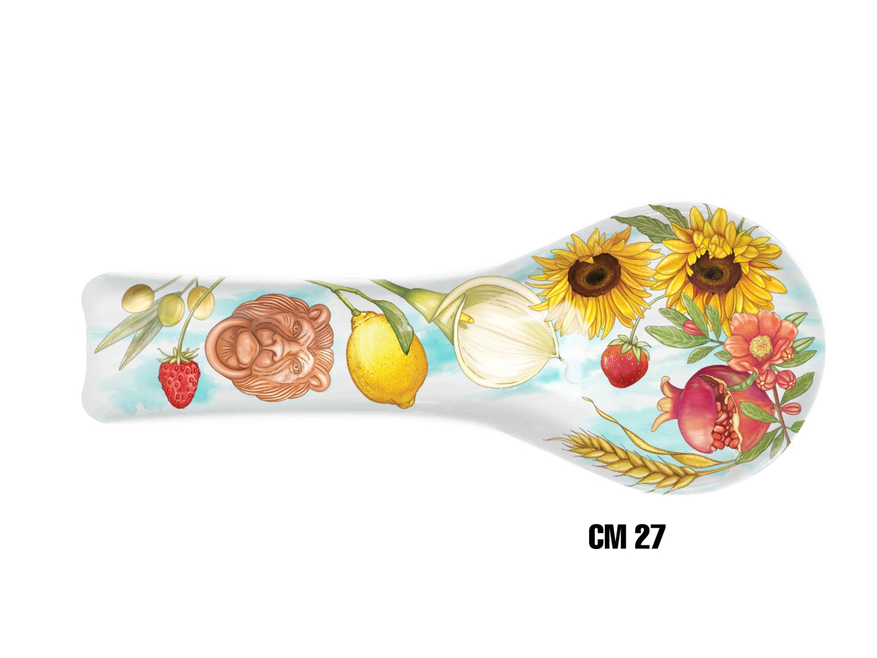 TERRACOTTA POSAMESTOLO MELAMINA 27CM ME-1644-2770