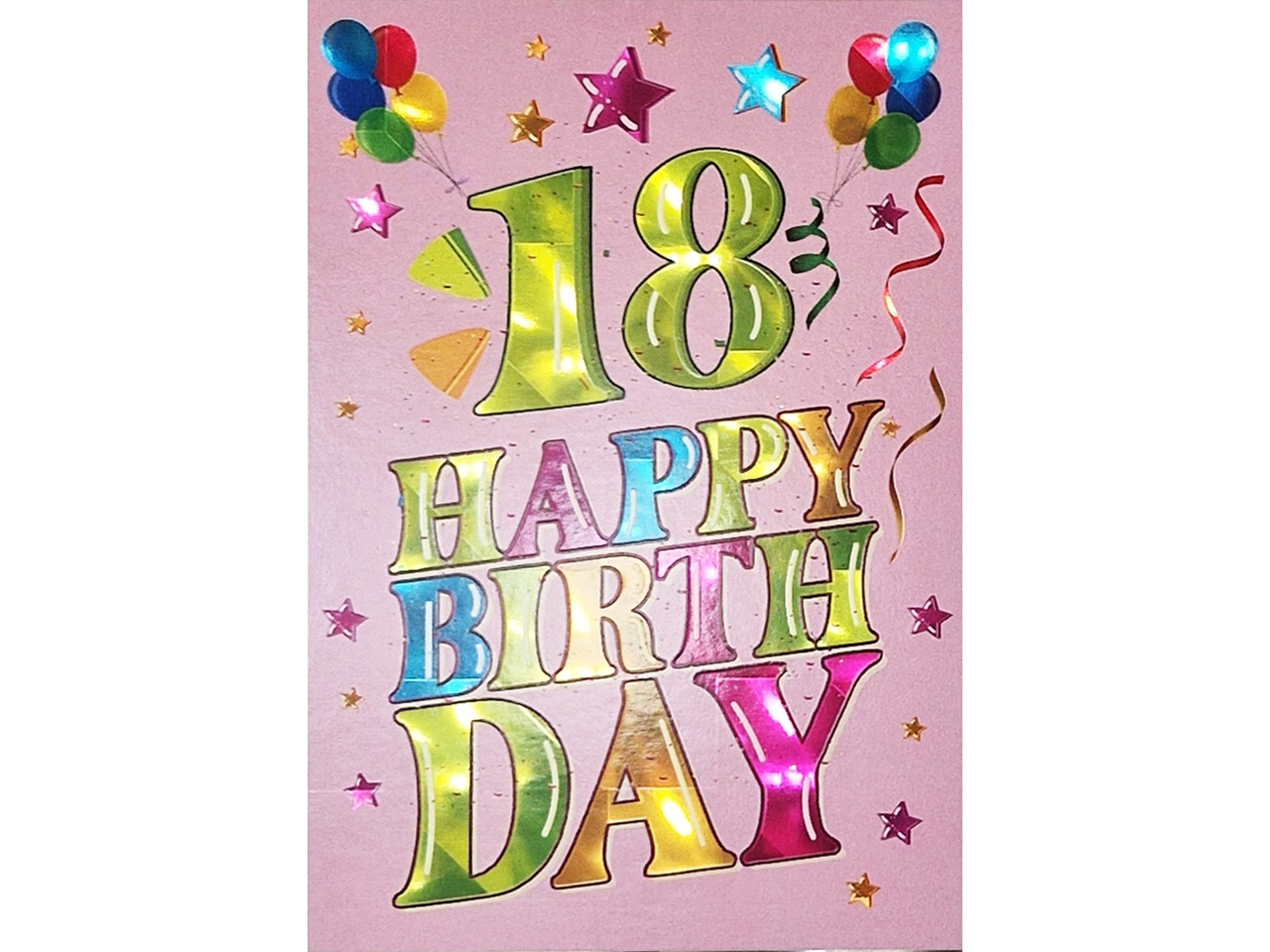 BIGLIETTO 18ANNI FLASHCARD 095