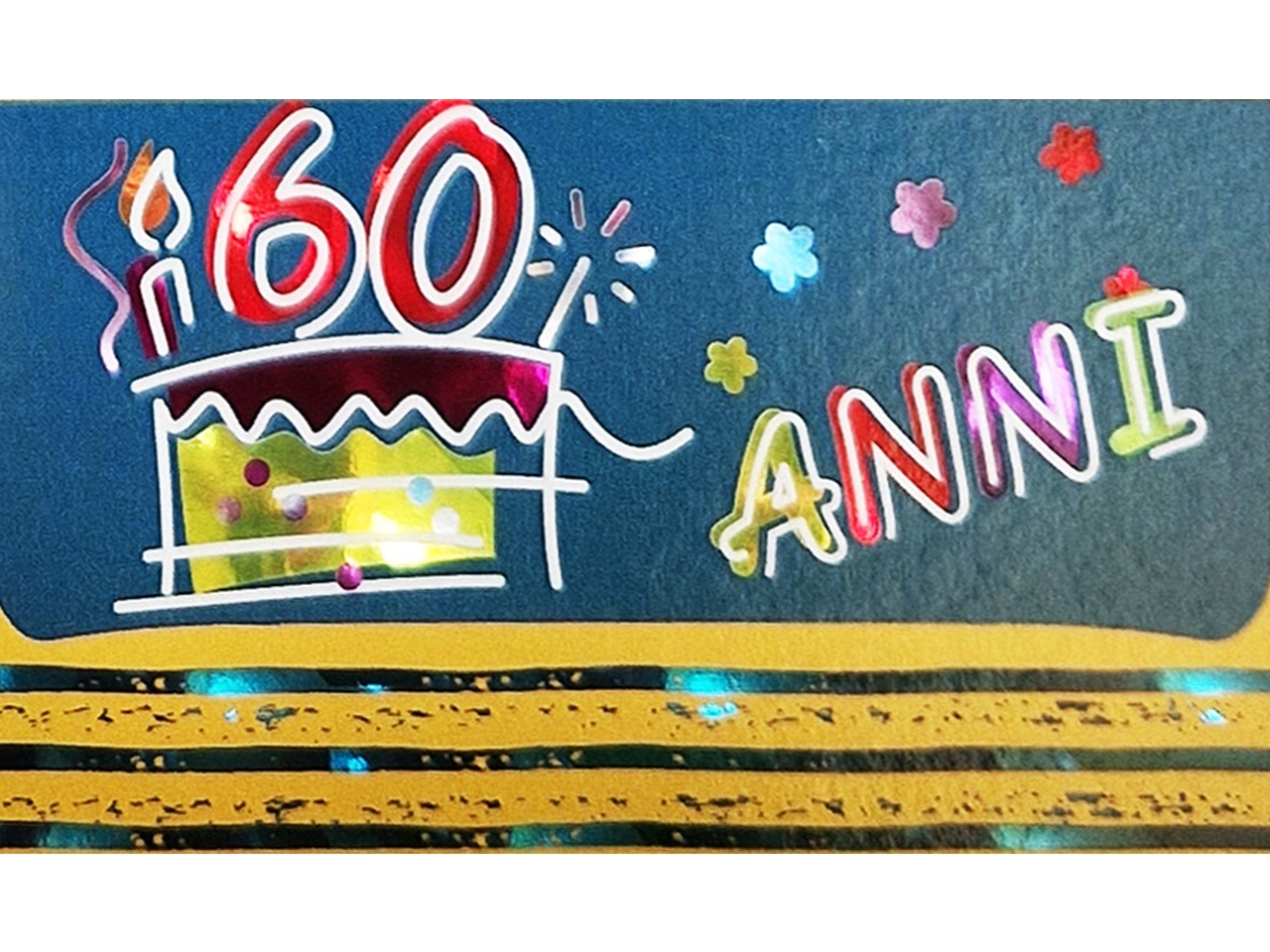 BIGLIETTO PORTASOLDI 60ANNI FLASHCARD 048 BIGLIETTO PORTASOLDI 60ANNI FLASHCARD 048