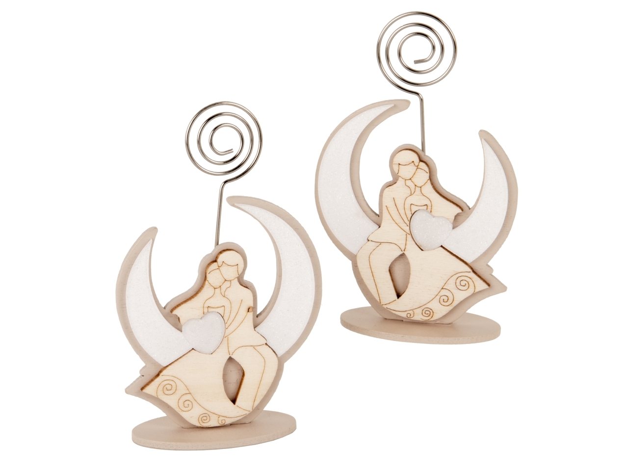 CHERI CLIP COPPIA SU LUNA 10CM SC753