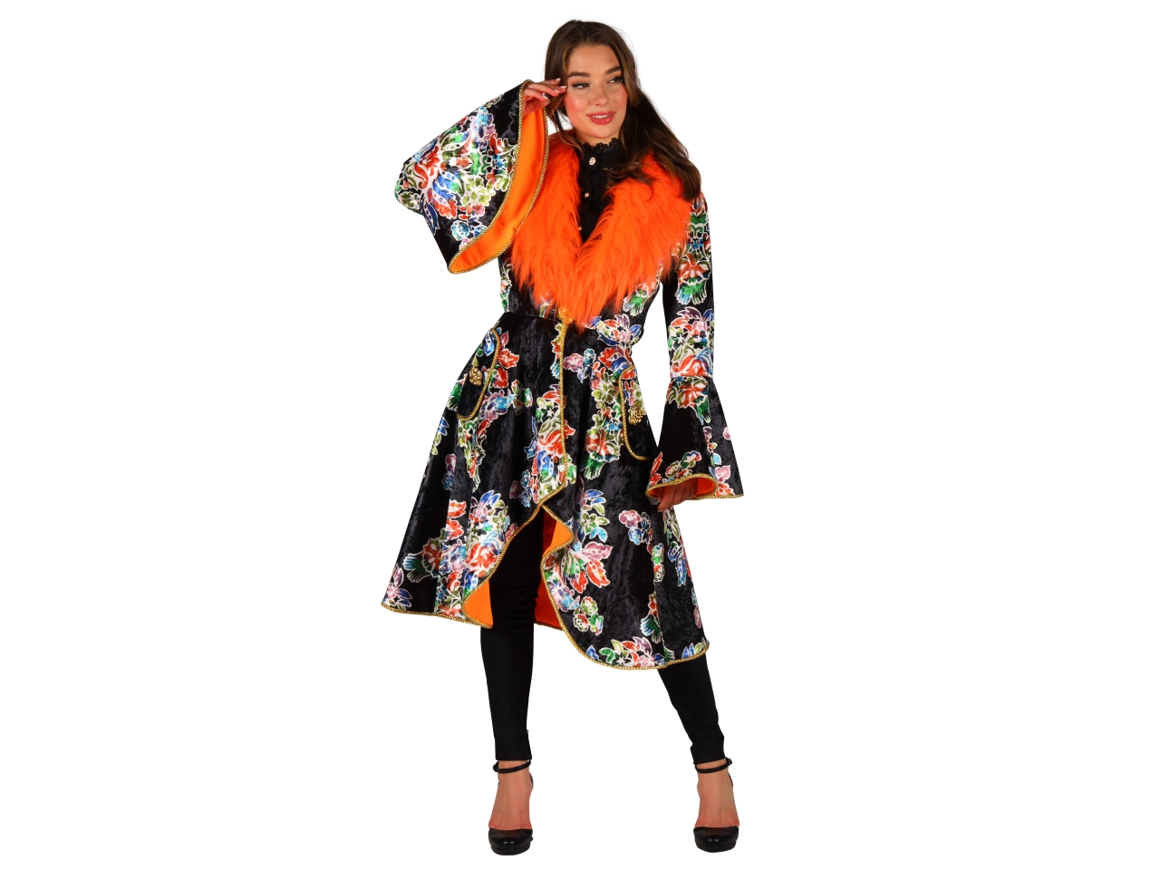 COSTUME GIACCA C/COLLO ARANCIO TG.XS4118-1200-00XS