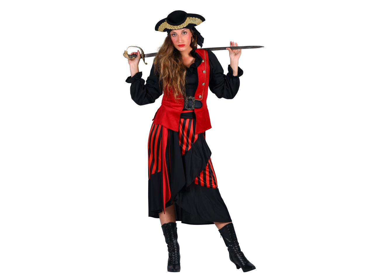 COSTUME PIRATA DONNA MARY READ TG.S 3834-9900-000S