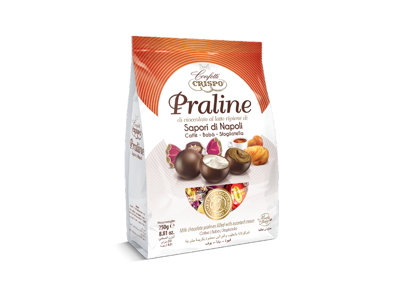 CRID’OR PRALINE CONF.GR.250 SAP.DI NAPOLI 10437179