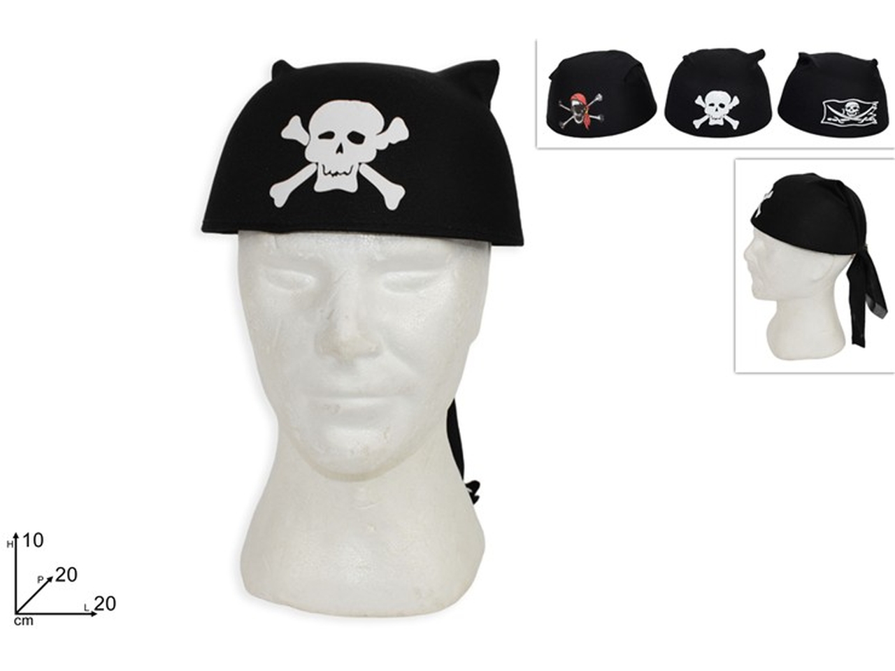 BANDANA PIRATA ASS. XCA08000021