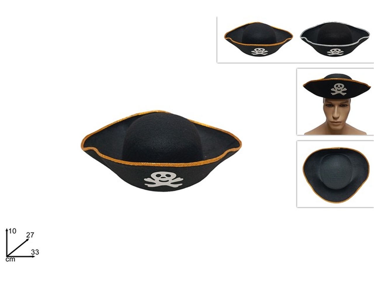 CAPPELLO PIRATA XCA16000021