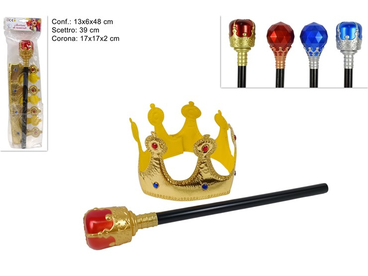 SCETTRO CON CORONA DA RE XCA19000181