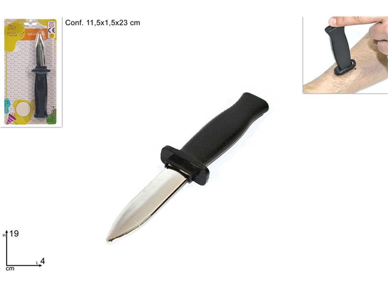 COLTELLO LAMA RIENTRANTE PLASTICA XCA11000581 COLTELLO LAMA RIENTRANTE PLASTICA XCA11000581