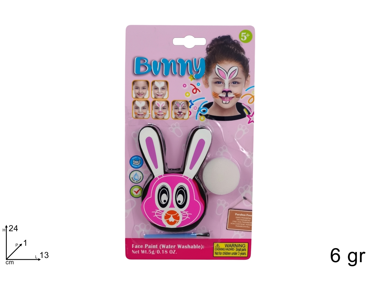 TRUCCO VISO CONIGLIETTA XCA25001221