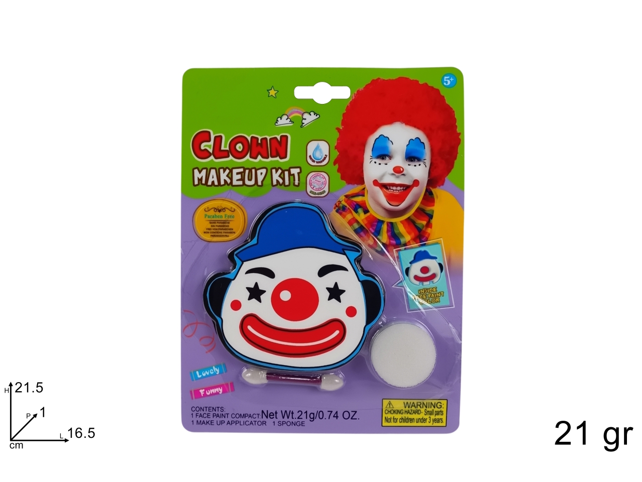 TRUCCO VISO CLOWN XCA25001251