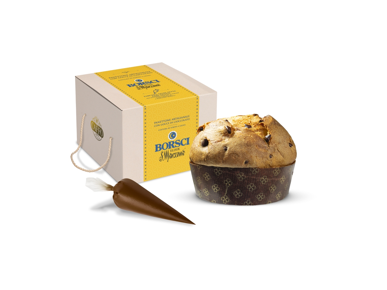 PANETTONE C/CREMA BORSCI SAN MARZANO 1KG DPN606/L