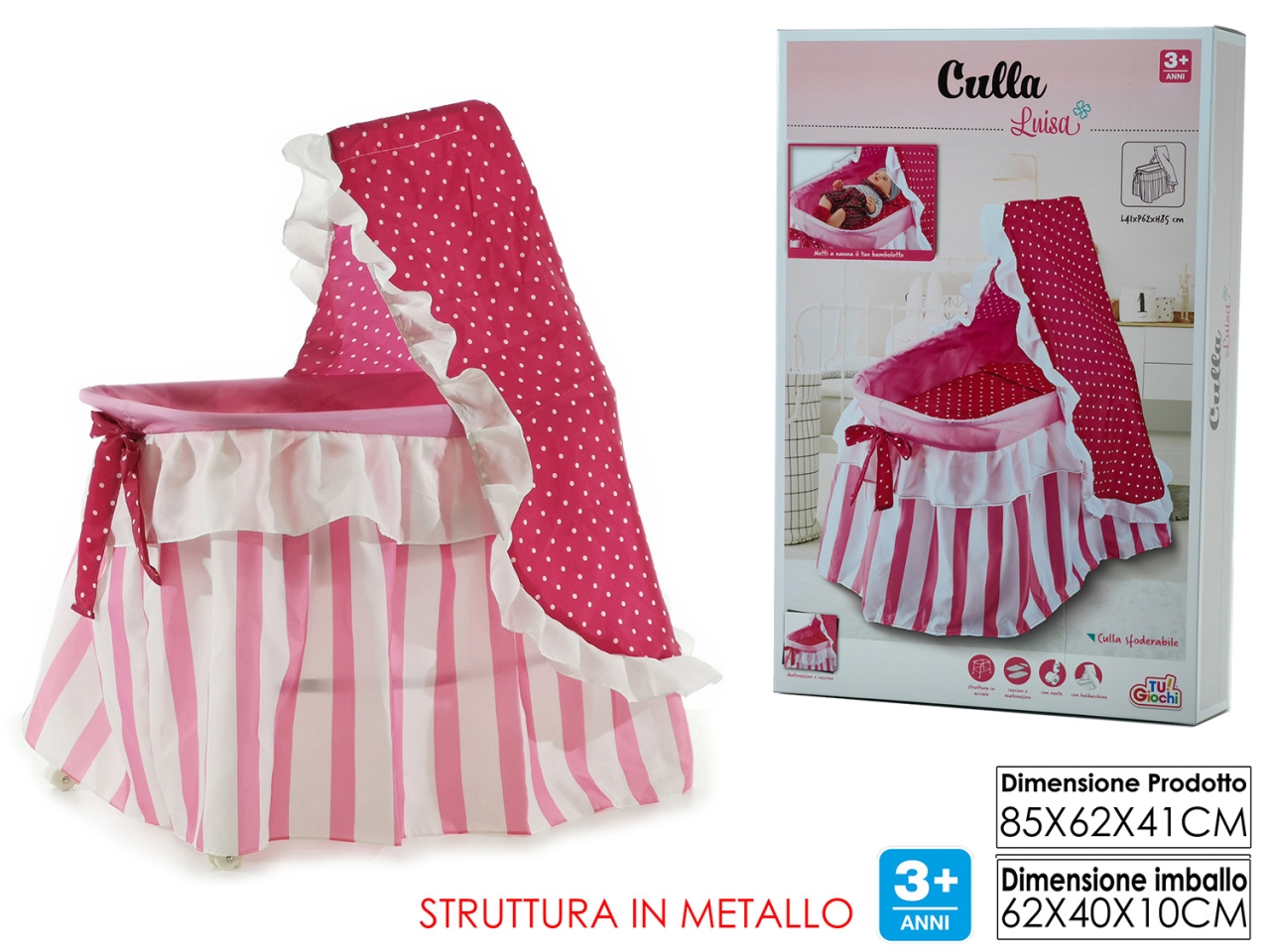 CULLA LUISA H85CM 101260 CULLA LUISA H85CM 101260