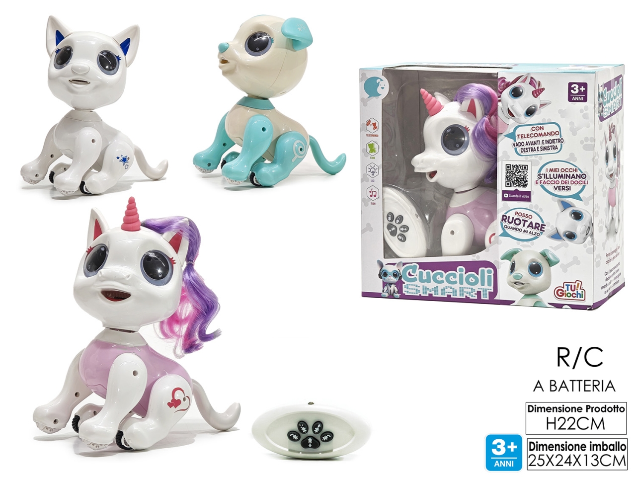 CUCCIOLO INFRAROSSI C/FUNZ. 3ASS 102732 CUCCIOLO INFRAROSSI C/FUNZ. 3ASS 102732