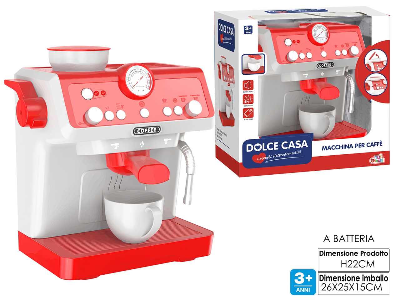 DOLCE CASA-MACCHINA PER CAFFE’ 102823 DOLCE CASA-MACCHINA PER CAFFE’ 102823